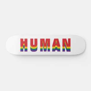 Kleurrijke LGBTQ Rainbow Gay Pride Flag Colors Persoonlijk Skateboard