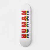 Kleurrijke LGBTQ Rainbow Gay Pride Flag Colors Persoonlijk Skateboard (Voorkant)