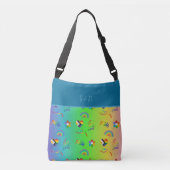 Kleurrijke LHBTQ Gay Pride maand Crossbody Tas (Voorkant)