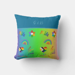 Kleurrijke LHBTQ Gay Pride maand Kussen