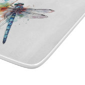 Kleurrijke libel aanpasbaar snijplank (Hoek)