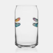 Kleurrijke Libel Blikvorm Glas (Rechts)