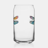 Kleurrijke Libel Blikvorm Glas (Links)