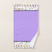kleurrijke libellen bad handdoek (Handdoek)