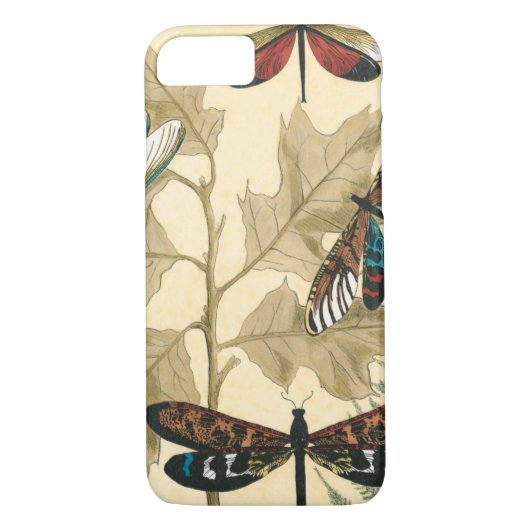 Kleurrijke libellen die boven bladeren drijven Case-Mate iPhone case (Achterkant)