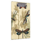 Kleurrijke libellen die boven bladeren drijven klembord (Rechts)