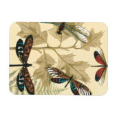 Kleurrijke libellen die boven bladeren drijven magneet (Horizontaal)