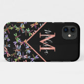 Kleurrijke libellen gepersonaliseerd Case-Mate iPhone case (Achterkant (horizontaal))