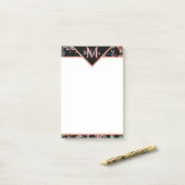 Kleurrijke libellen gepersonaliseerd   post-it® notes (Op bureau)