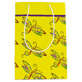 Kleurrijke libellen: middelgrote cadeautas (Voorkant)