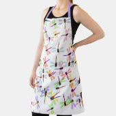 Kleurrijke libellen schort (Insitu)