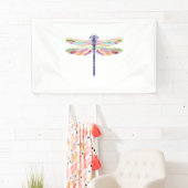 Kleurrijke libellen spandoek (Insitu)