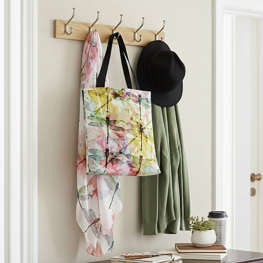 Kleurrijke libellen tote bag