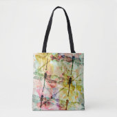 Kleurrijke libellen tote bag (Voorkant)