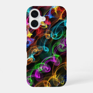 Kleurrijke Licht Explosie iPhone 16 Hoesje