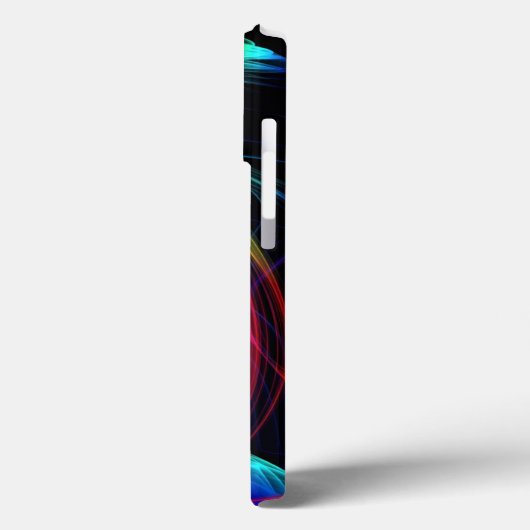 Kleurrijke Lichten iPhone Case (Achterkant / Links)