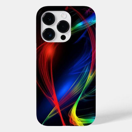 Kleurrijke Lichten iPhone Case (Achterkant)