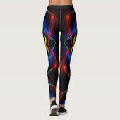 Kleurrijke Lichten Partij Leggings (Achterkant)