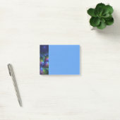 Kleurrijke Lichtgevende Abstracte Blauwe Roze Groe Post-it® Notes (Kantoor)