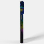 Kleurrijke Lichtgevende Abstracte Moderne Trippy F Case-Mate iPhone Case (Achterkant / Rechts)