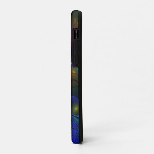 Kleurrijke Lichtgevende Abstracte Moderne Trippy F Case-Mate iPhone Case (Achterkant/links)