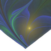 Kleurrijke Lichtgevende Abstracte Moderne Trippy F Korte Tafelloper (Hoek)