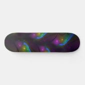 Kleurrijke Lichtgevende Abstracte Moderne Trippy F Persoonlijk Skateboard (Horizontaal)