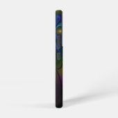 Kleurrijke Lichtgevende Abstracte Moderne Trippy F Samsung Galaxy Hoesje (Rechterkant)