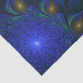 Kleurrijke Lichtgevende Abstracte Moderne Trippy F Tissuepapier (Detail)