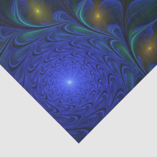 Kleurrijke Lichtgevende Abstracte Moderne Trippy F Tissuepapier (Detail)