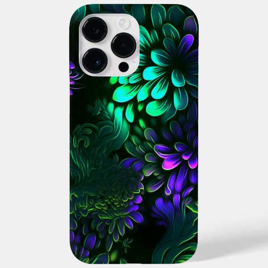 KLEURRIJKE LICHTGEVENDE BLOEM ONTWERP Case-Mate iPhone CASE (Achterkant)