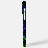 KLEURRIJKE LICHTGEVENDE BLOEM ONTWERP Case-Mate iPhone CASE (Achterkant / Links)