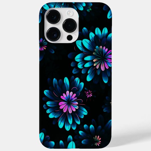 KLEURRIJKE LICHTGEVENDE BLOEM ONTWERP Case-Mate iPhone CASE (Achterkant)