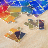 Kleurrijke & Lichtgevende Mozaïek Legpuzzel (Zijkant)