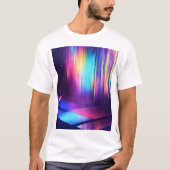 "Kleurrijke lichtspectrumreflecties" T-shirt (Voorkant)