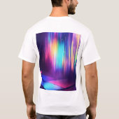 "Kleurrijke lichtspectrumreflecties" T-shirt (Achterkant)