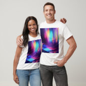 "Kleurrijke lichtspectrumreflecties" T-shirt (Unisex)