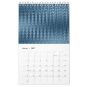 Kleurrijke lichtstralen, abstract & psychedelische kalender (Jan 2027)
