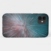 Kleurrijke lichtstrepen iphone hoesjes (Achterkant (horizontaal))