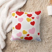 Kleurrijke Liefde Hartpatroon Design kussens (Deken)