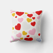 Kleurrijke Liefde Hartpatroon Design kussens (Achterkant)