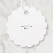 kleurrijke LIEFDE VREUGDE foto lijst Bedankjes Labels (Achterkant)