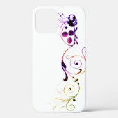 kleurrijke lieveheersbeestje met leuke staart Case-Mate iPhone case (Achterkant)