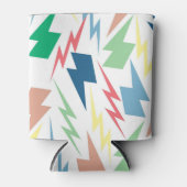 Kleurrijke Lightning Fun Back-to-School & Zomer Blikjeskoeler (Voorkant)