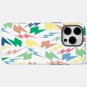 Kleurrijke Lightning Y2K Indie Bold Case-Mate iPhone Case (Achterkant (horizontaal))