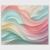 kleurrijke lijn Abstract Cadeaupapier (Vlak)