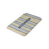 Kleurrijke lijnen minimalistisch badmat (Gekanteld)