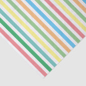 Kleurrijke lijnen Strepen Tissuepapier (Detail)