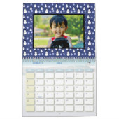 Kleurrijke Lijsten Familie Foto 1 per pagina Kalender (Jan 2026)