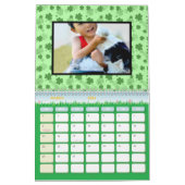 Kleurrijke Lijsten Familie Foto 1 per pagina Kalender (Mar 2026)